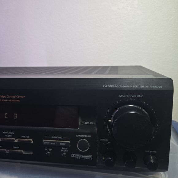 Sony STR-DE325 FM Stereo FM/AM Receiver Audio/Video Control Center Tested Works - Picture 2 of 7